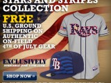 The Rays’ 4th of July uniform looks like it was bedazzled by a 13-year-old