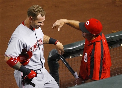 Josh Hamilton Hits Home Run For His First Major League Hit