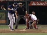 Brian Anderson Laughed When An Angels Catcher Was Hit In A Very Sensitive Area