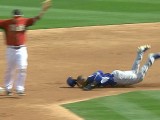 Carl Crawford Has An Early Candidate For Worst Slide Of The Season