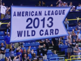 Rays Raise Their 2013 Wild Card Banner