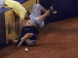 Fan Falls Onto Field With The Most Amazing Faceplant