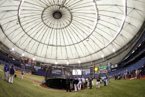 This weekend’s Rays-Orioles series has been moved to Tropican Field