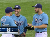 Steven Souza had a fantastic reaction to losing rock-paper-scissors.