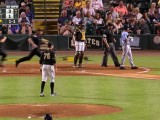 A person protesting trip to Cuba threw bottles at Rays during game