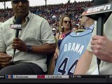 President Obama received a Rays jersey in Cuba and joked about having to wear it in Chicago
