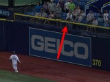 Rays fan catches a home run, gets the stink-eye from Steven Souza