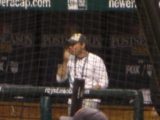 I once got to eat seeds in the Rays dugout prior to a playoff game. That was pretty cool.